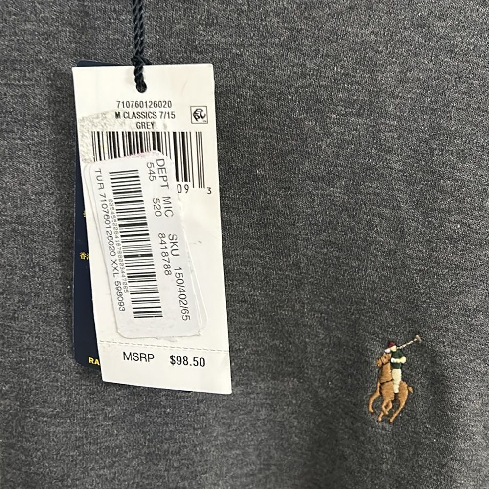 Polo by Ralph Lauren Gray Men's Shirt - Picture 3 of 7